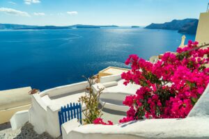 Oia in Santorini island