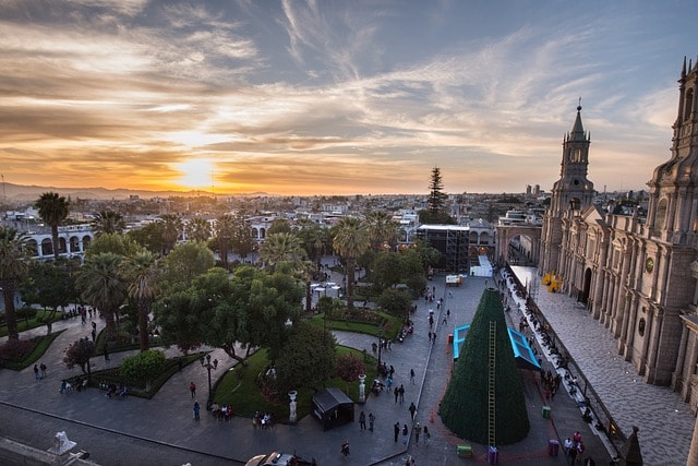 square, arequipa, peru, cathedral, building, architecture, bell tower, darling, urban, day, arequipa, arequipa, arequipa, arequipa, arequipa, peru