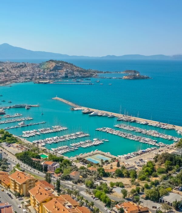 turca - Aerial view of Kusadasi