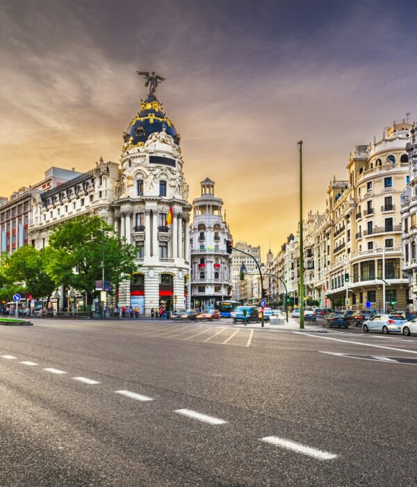 Europa - Madrid, Spain cityscape a