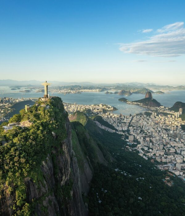 Rio with Corcovado Mountain, Sugarloaf Mountain and Guanabara Bay - Rio de Janeiro, Brazil